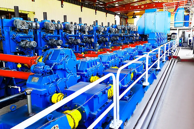 A European customer successfully commissioned a 150×150mm direct-forming square tube unit.
