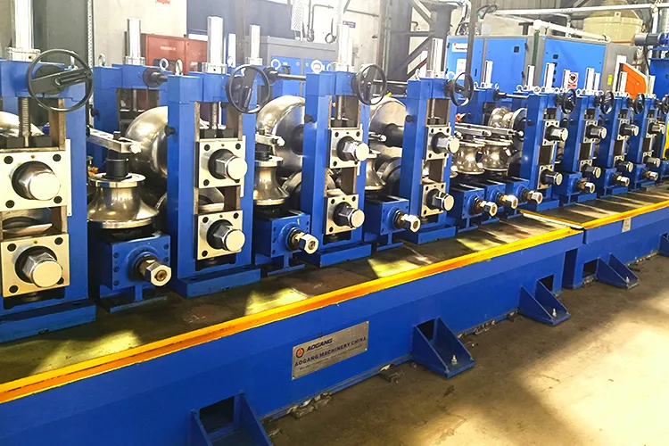 Indian Client Procures Fully Automatic Condenser Steel Pipe Making Machine