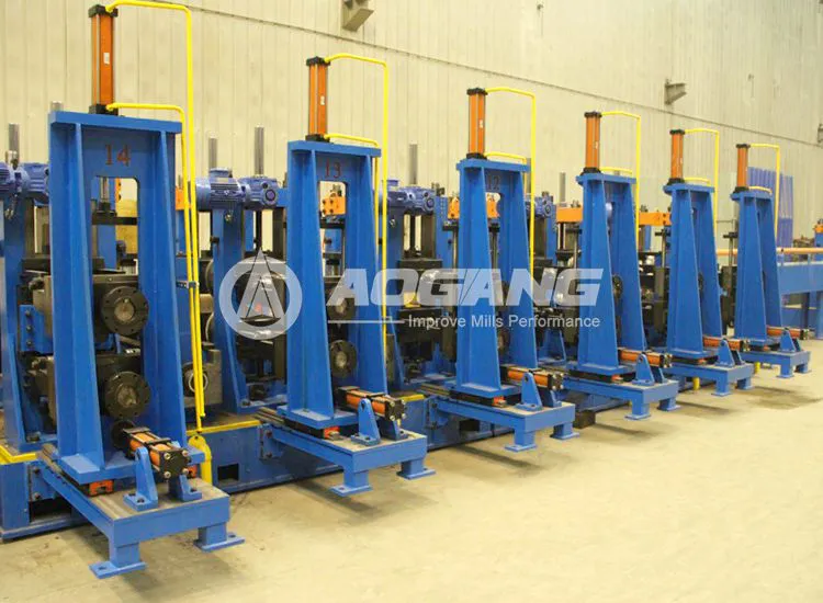 AI tube mill line