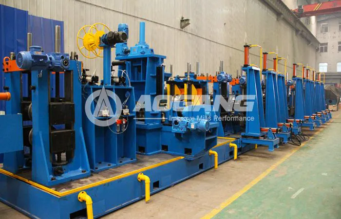aogang AI tube mill line