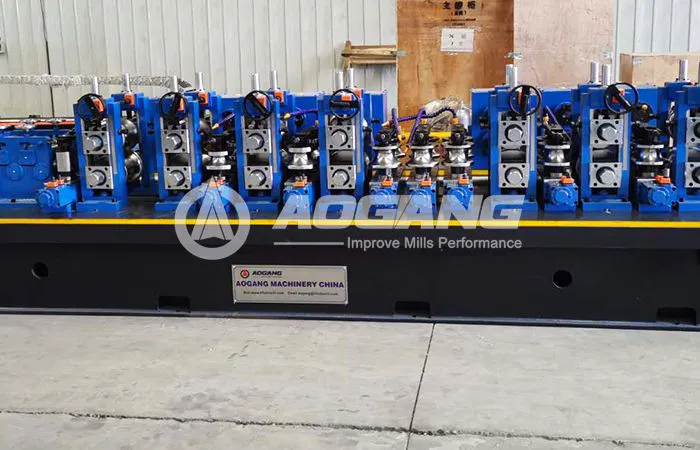 aogang76 erw pipe production line