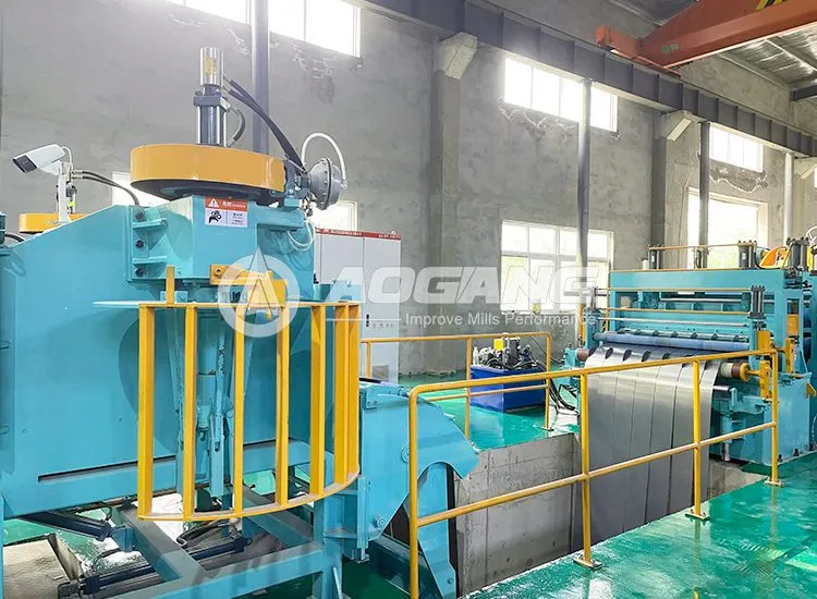 aluminum cut to length line