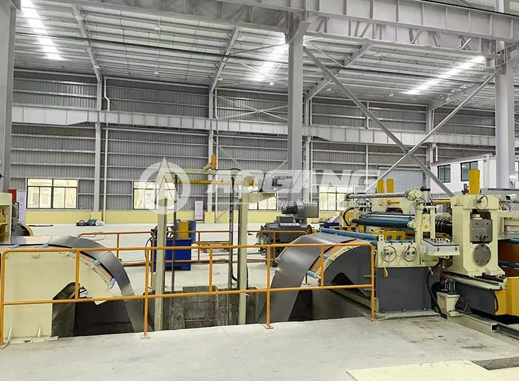 Stainless coil slitting line