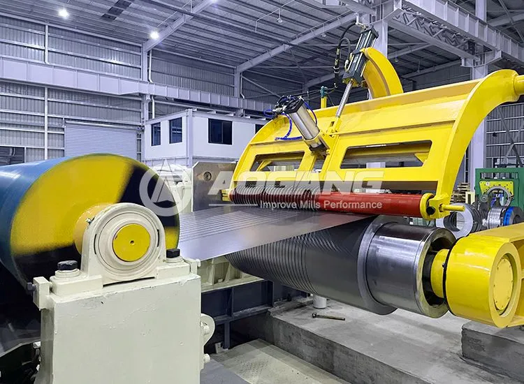 Stainless slitter line machine