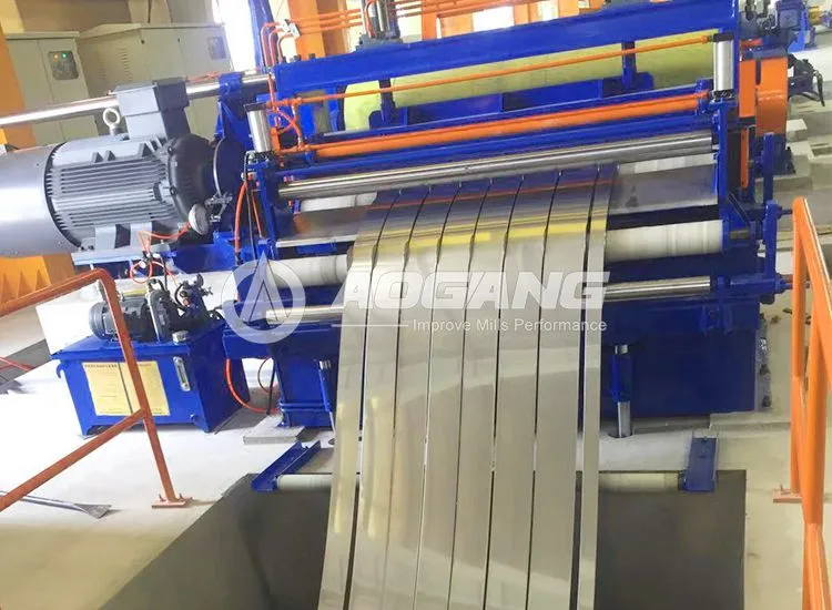 steel coil slitting machine