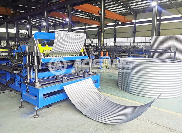 steel pipe roll forming machine