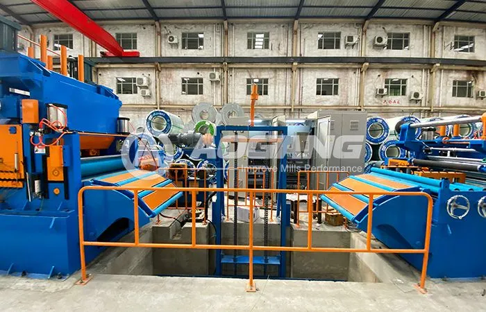 aogang cut to length line