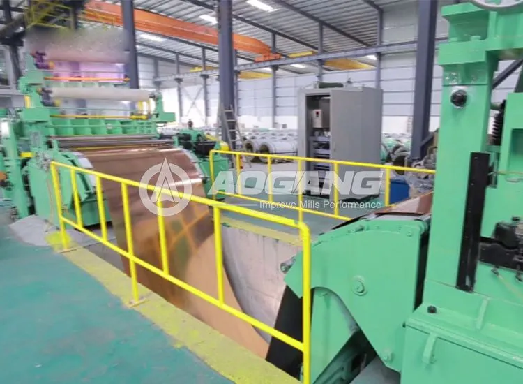 Medium Gauge cut to length line machine