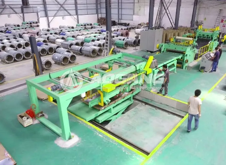 Medium Gauge cut to length machine