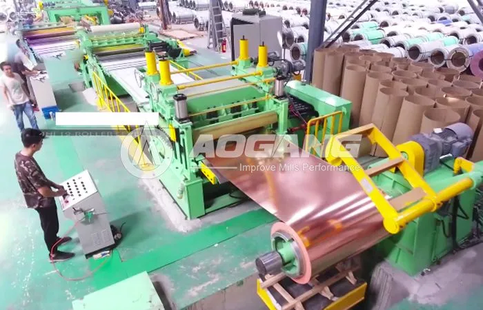 aogang cut to length line
