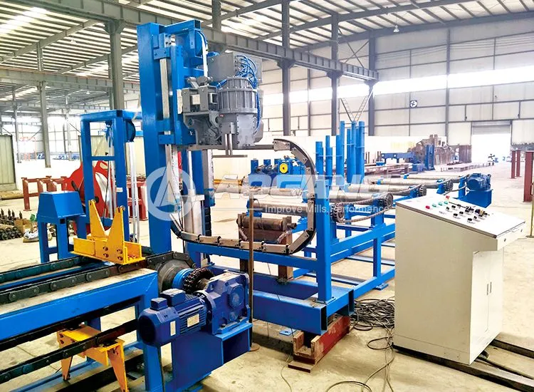steel pipe bundling machine
