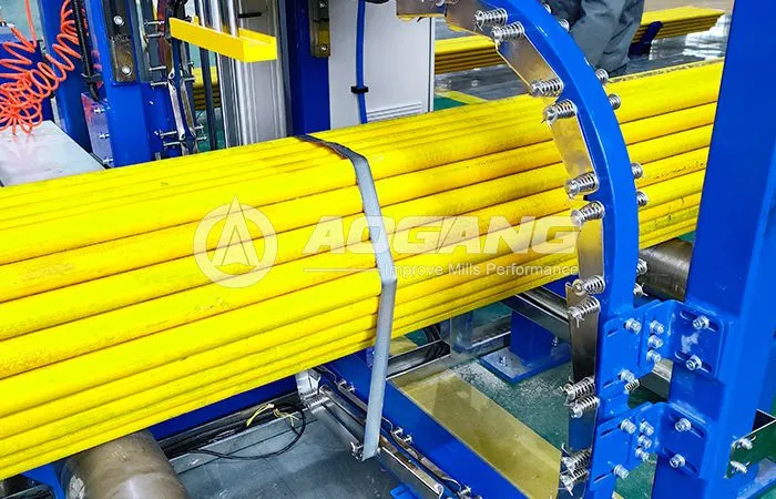 aogang automatic steel strapping machine