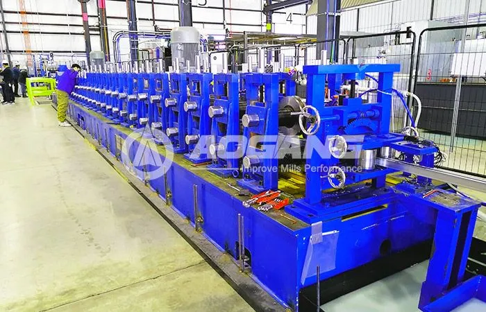 carbon steel ERW tube mill