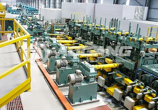 Modern Tube Mill Production of Construction Pipes