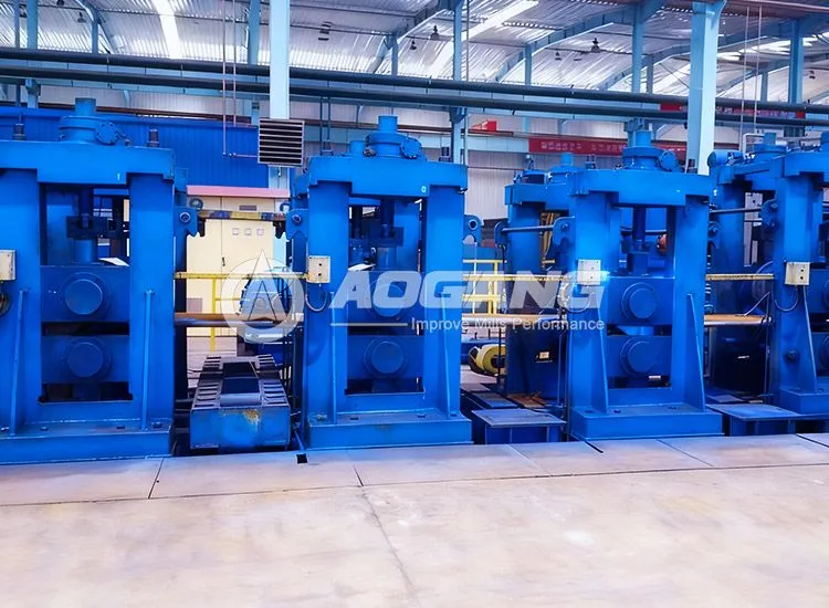 Steel piling roll forming line producing high-quality steel sheets