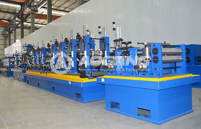 Galvanized pipe making machine for ERW steel pipe production