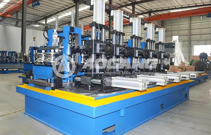 Galvanized Pipe Making Machine  ERW Steel Pipe Line