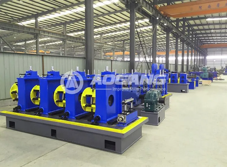 Steel Tube Mill for ERW Pipes with High Frequency Welding