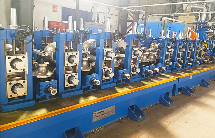 Aogang Pipe Tube Mill Video Case