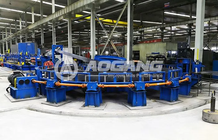 Aogang ERW 89 Tube Mill for Round and Square Pipes