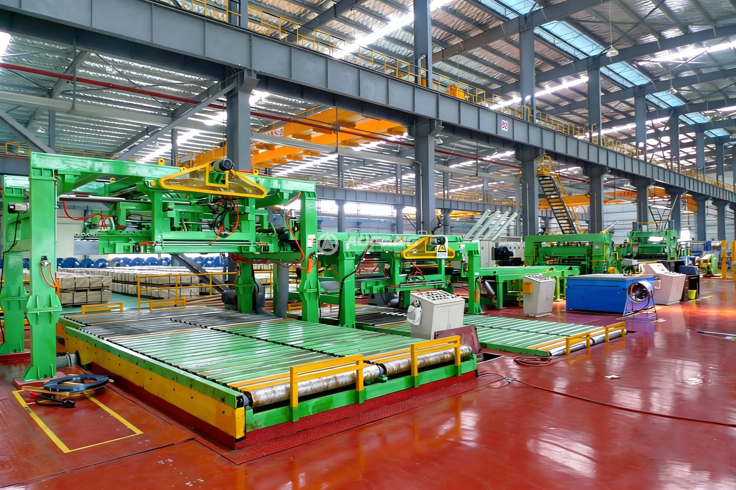 Light Gauge coil cut to length machine