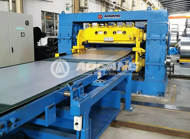 Medium Gauge cut to length line machine