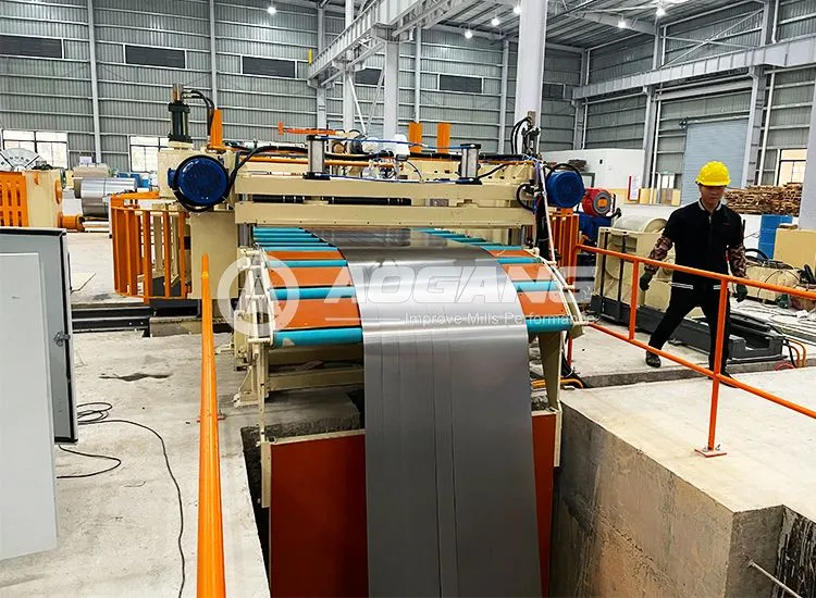 metal slitting line