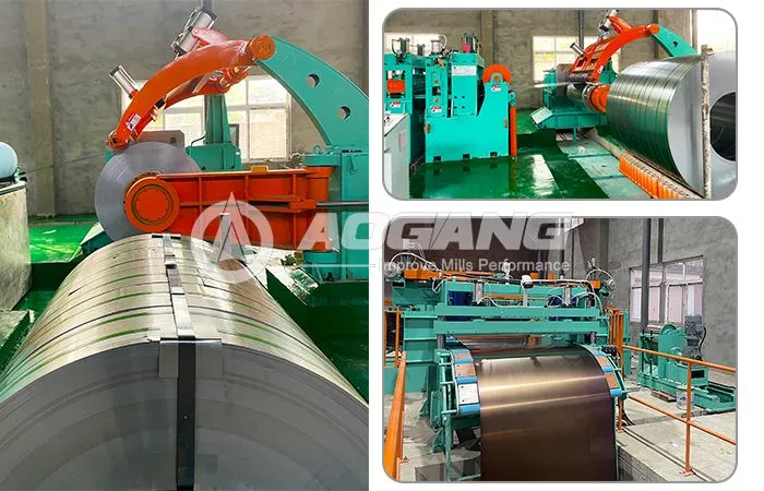 aogang aluminum slitting line