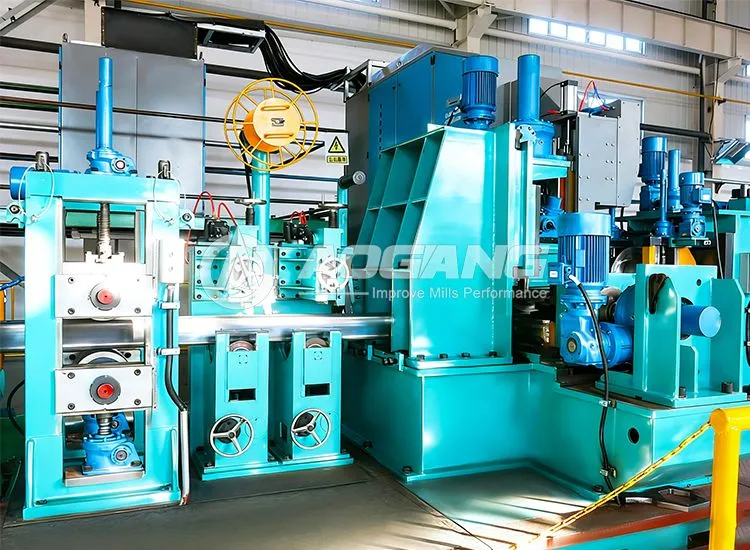 square tube mill direct forming pipe machine