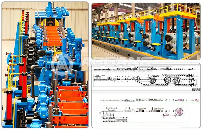 ERW 273 Tube Mill | Steel Tube Making Machine