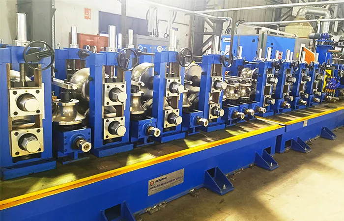 Aogang ERW Pipe Machinevideo Case