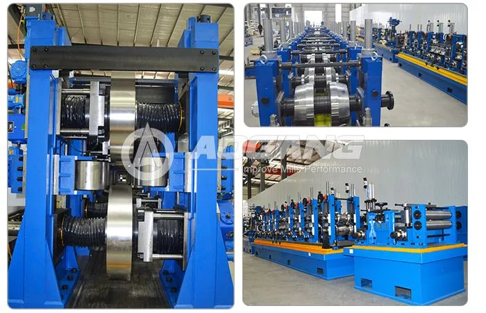 Galvanized pipe making machine for ERW steel pipe production