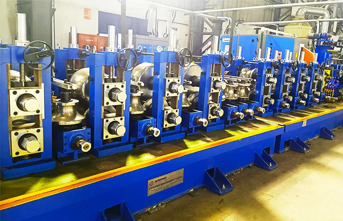 Aogang Pipe Tube Mill Video Case