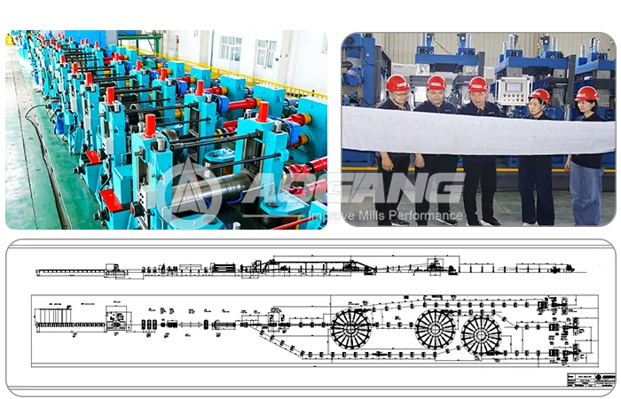 ERW325 Tube Mill | Large Diameter ERW Pipe Mill