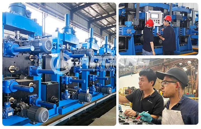 ERW406 Tube Mill | Large Diameter Steel Pipe Making Machine