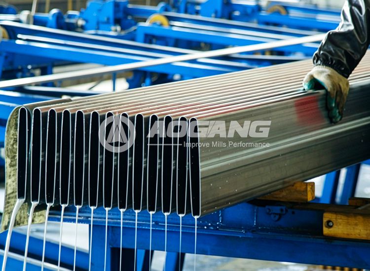 Molino de tubo plano de condensador de refrigeración por aire