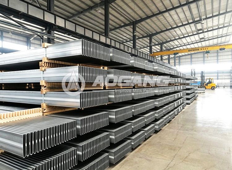 Molino de tubo plano de condensador de refrigeración por aire Aogang