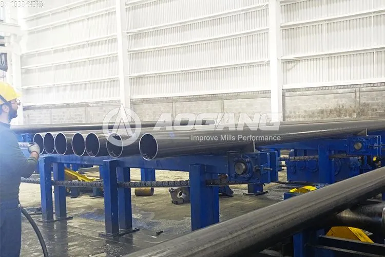 Φ508 ERW Pipe and Square Tube Production Line in Brazil