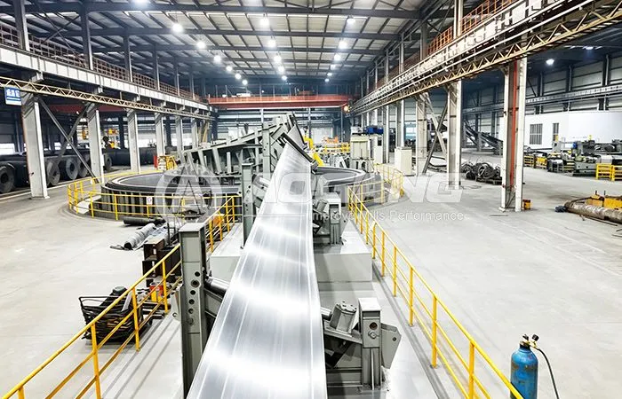 Aogang Horizontal Accumulator Installed in Tube Mill Line