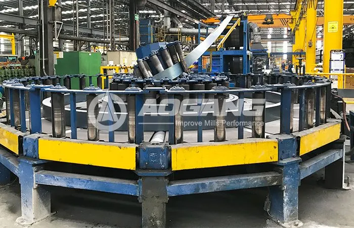 Horizontal Accumulator Integrated with ERW Tube Mill Production Line