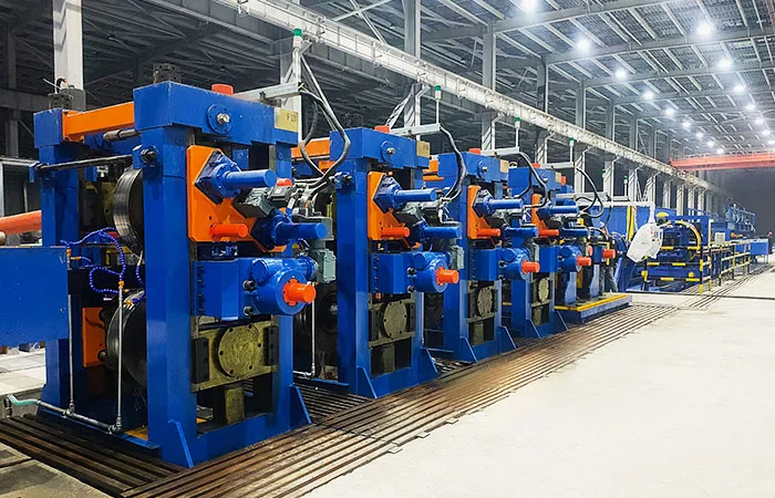 aogang carbon steel pipe making machine