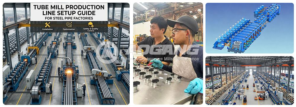 Tube Mill Production Line Setup Guide for Steel Pipe Factories